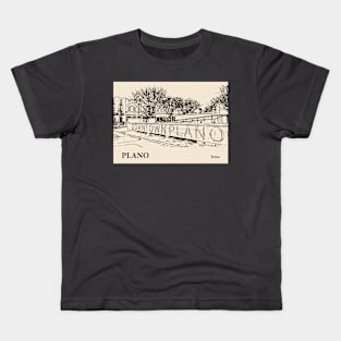 Plano - Texas Kids T-Shirt